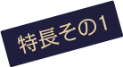 特長その①